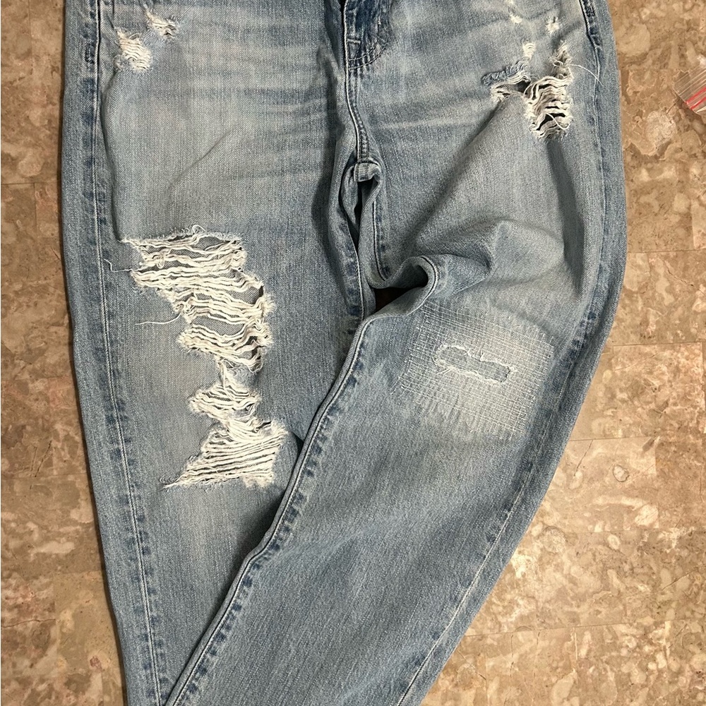 AG Adriano Goldschmied Faded Blue Relaxed Jeans